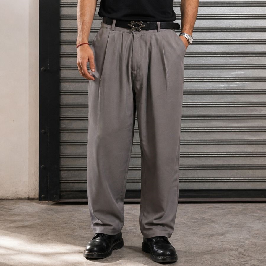 PANTALON SASTRERO PALAZZO PREMIUM