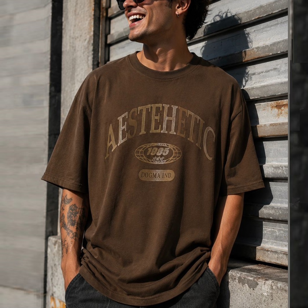 REMERA "AESTEHETIC" OVERSIZE