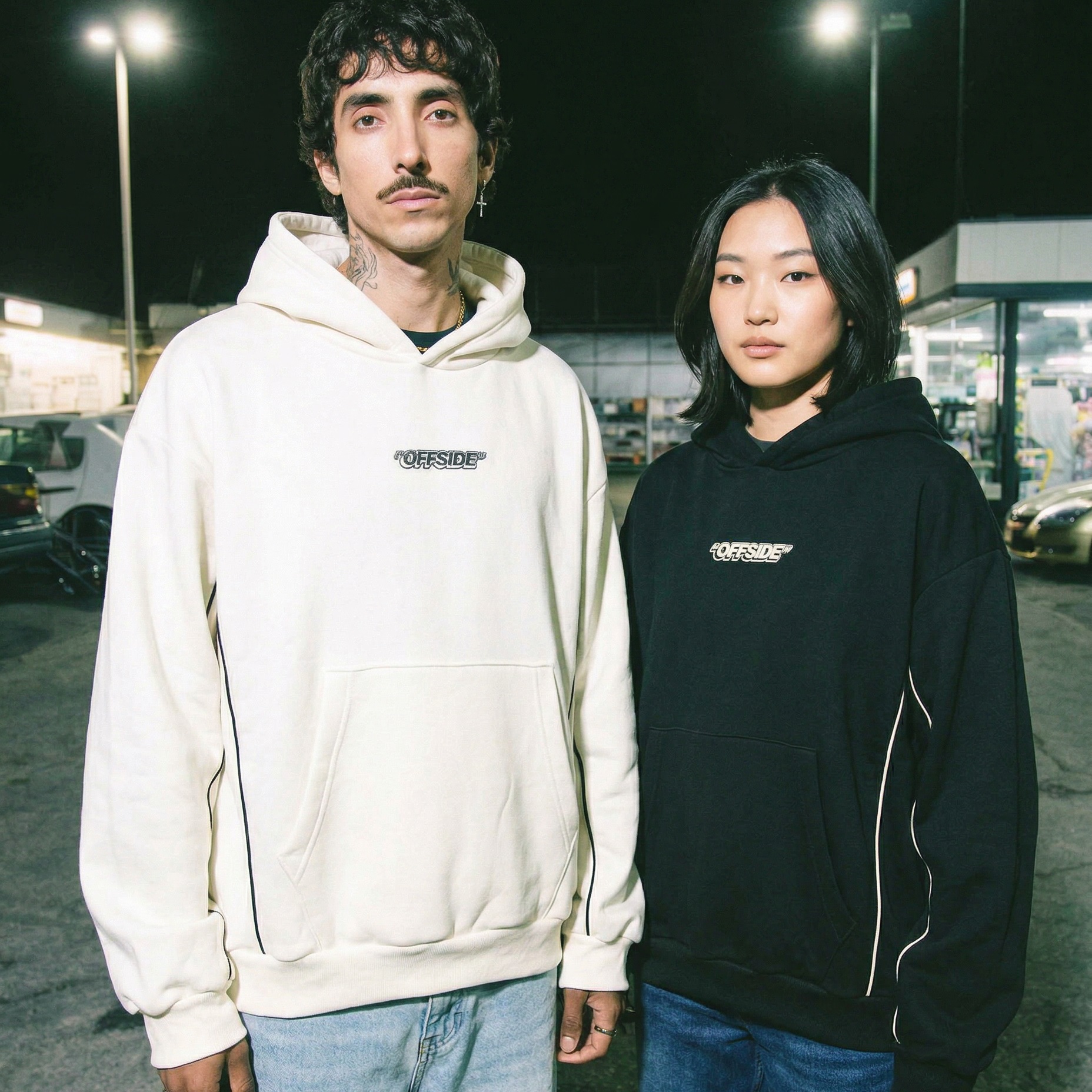 BUZO HODDIE OVERSIZE FRISA "OFFSIDE" ENVIVADO
